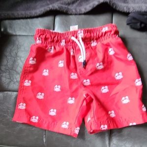 Red crab Swim shorts